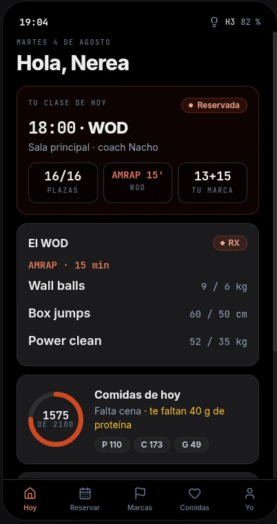 La app con la marca de Hierro 33: su nombre y su color
