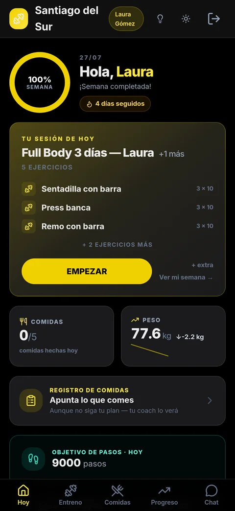La app con la marca de Santiago del Sur: su nombre y su color amarillo